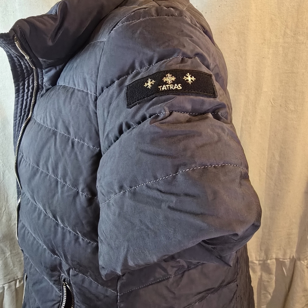 Tatras Genuine Goose Women's Short Sleeve Puffer Vest Black - Picture 2 of 11